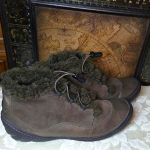 Privo Brown Ankle Boots